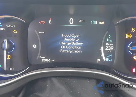 2023 Chrysler Pacifica Hybrid Touring L z USA, uszkodzony, nr VIN 2C4RC1L77PR588847